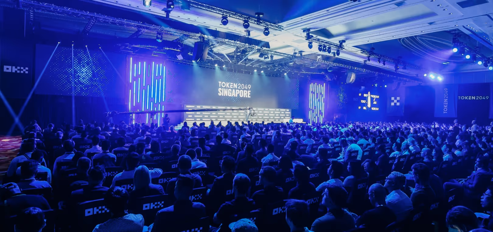 The audience at TOKEN2049 Singapore